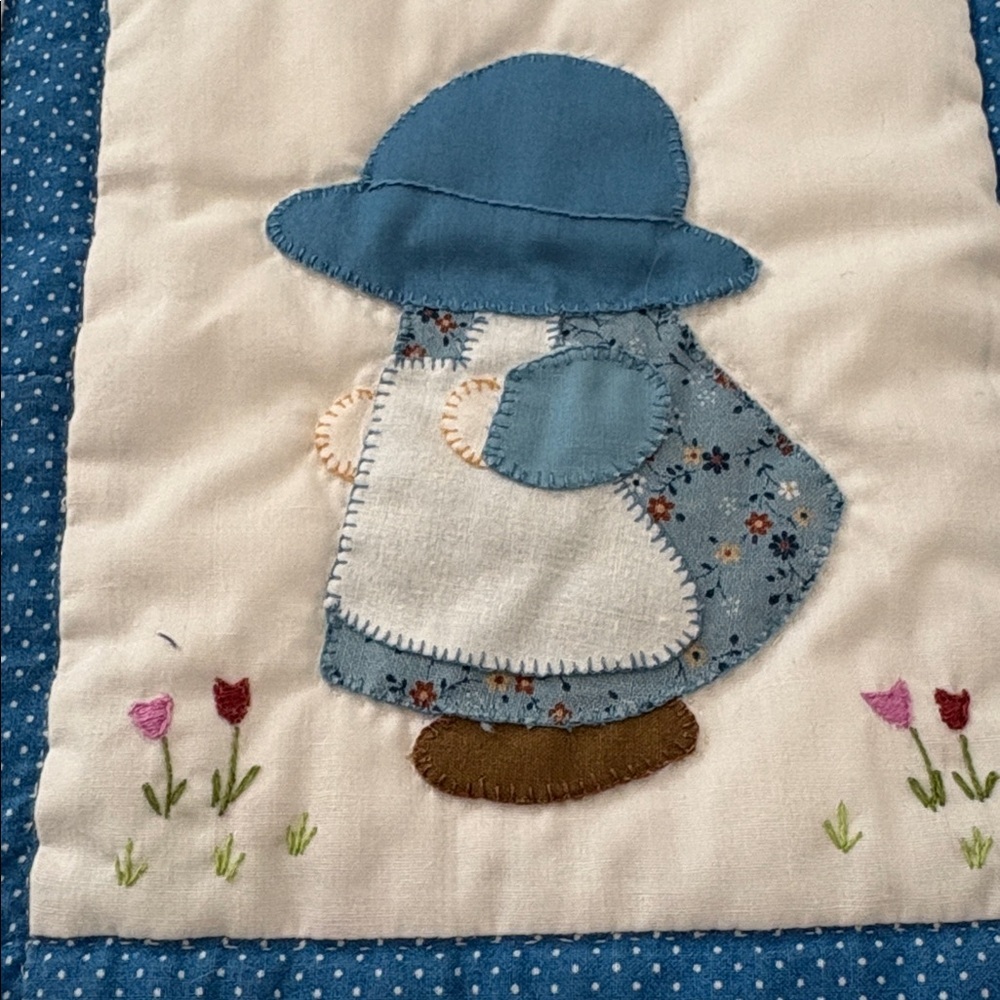 Handmade Patchwork Wall Hanging - Picture 3 of 5